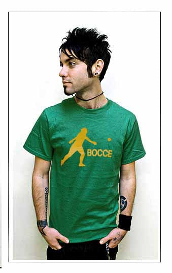 BOCCE BALL sport retro emo hip napoleon dynamite SHIRT