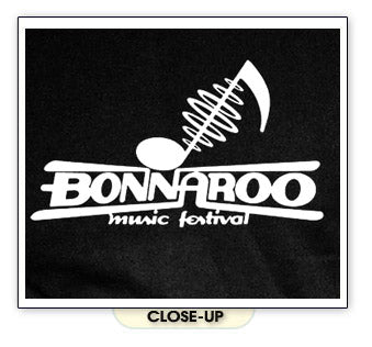 BONNAROO MUSIC NOTE concert festival rare show BW SHIRT