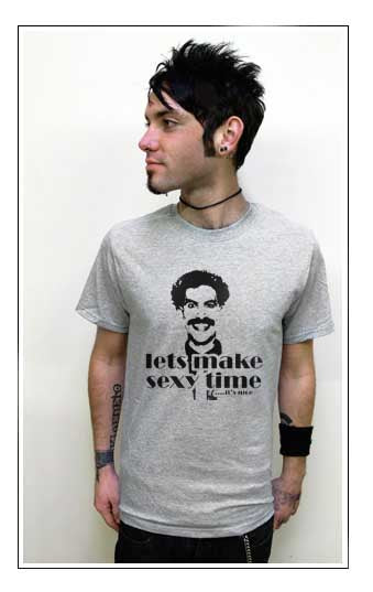 BORAT LETS MAKE SEXY TIME cult classic film GW SHIRT