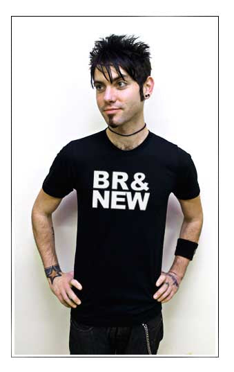 BRAND NEW Logo Deja Entendu pop punk band emo bw SHIRT