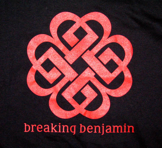 BREAKING BENJAMIN KNOT concert band rock alt BR SHIRT