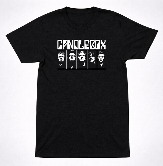 Candlebox Band Members Shirt 90s Grunge Alternative Rock Band Classic Black Tee
