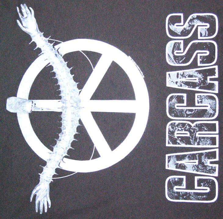 CARCASS band metal british disattack napalm death SHIRT