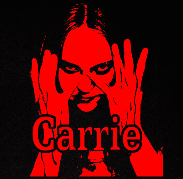 CARRIE horror film movie classic stephen king BR SHIRT