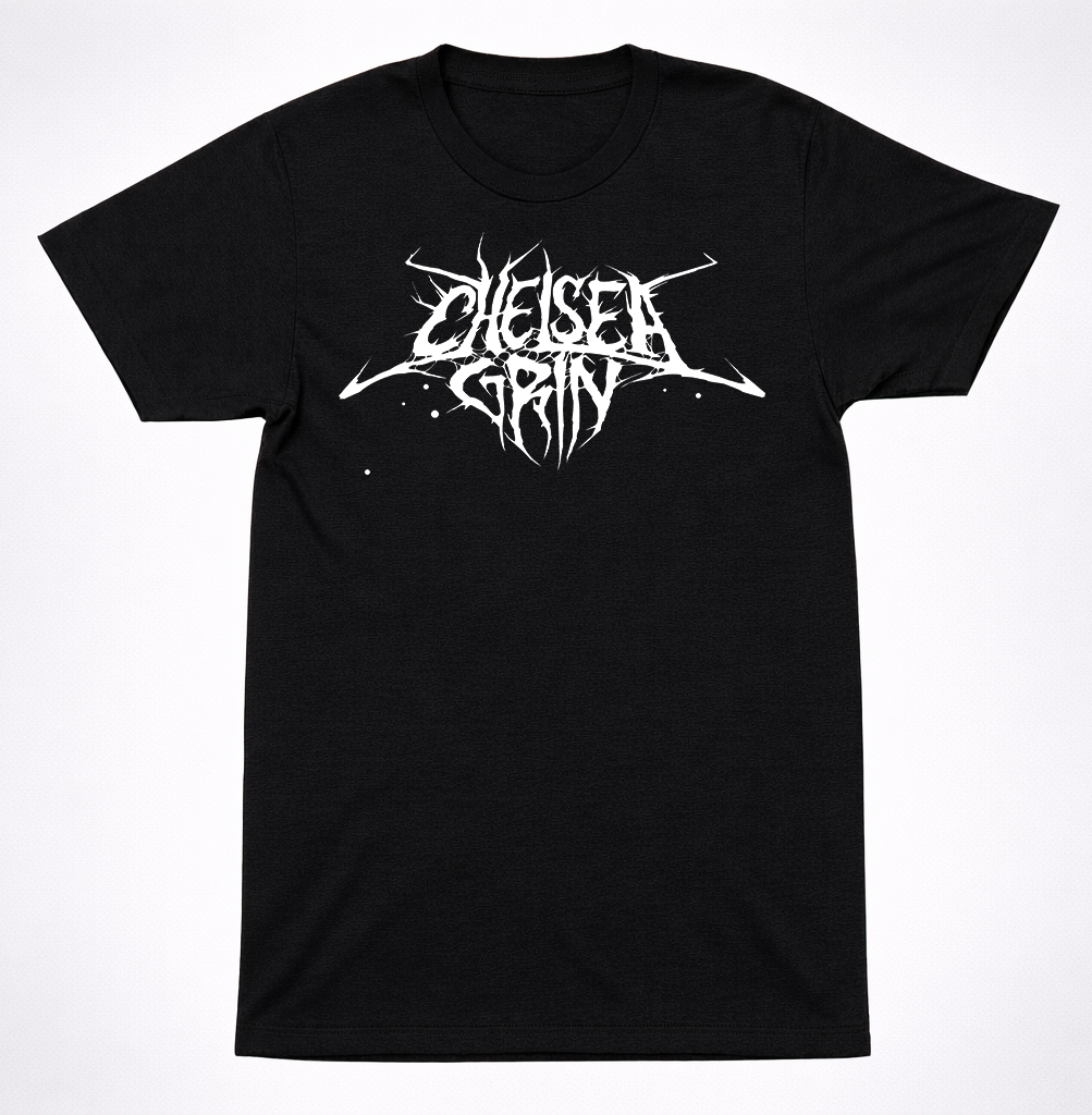 Chelsea Grin Spiked Logo Shirt Deathcore Metal Band Extreme Black T-Shirt