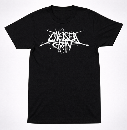 Chelsea Grin Spiked Logo Shirt Deathcore Metal Band Extreme Black T-Shirt