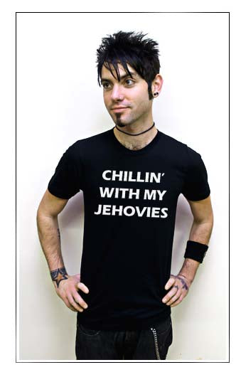 CHILLIN WITH MY JEHOVIES jehovahs witness funny SHIRT