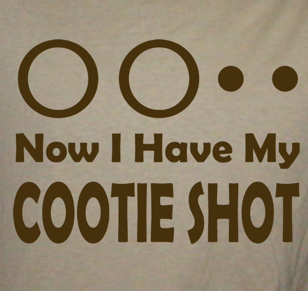 CIRCLE CIRCLE DOT DOT COOTIE SHOT funny retro KBR SHIRT