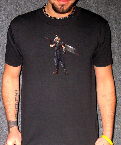 FINAL FANTASY CLOUD SWORD role playing video game SHIRT