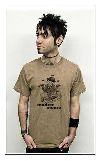 MODEST MOUSE COFFIN indie emo rock rare band KHB SHIRT