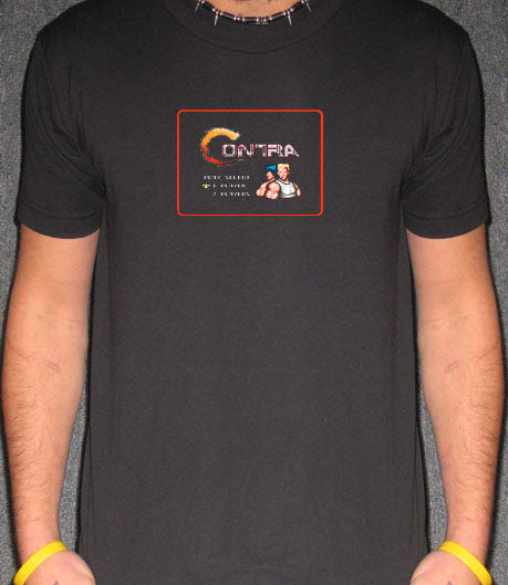 CONTRA konami nintendo video game retro vintage SHIRT