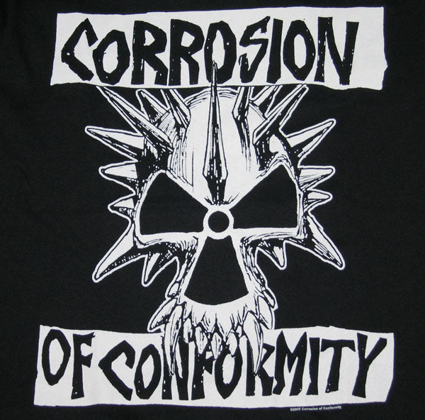 CORROSION OF CONFORMITY SKULL metal concert rock SHIRT