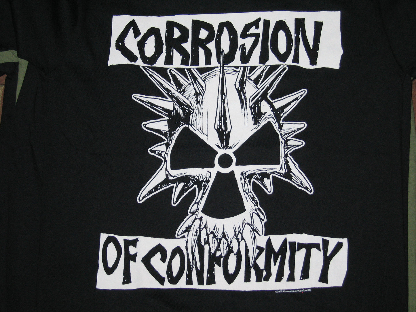 CORROSION OF CONFORMITY SKULL metal concert rock SHIRT