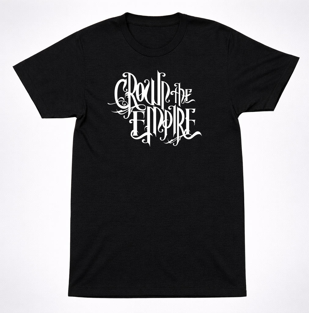 Crown the Empire Logo T-Shirt – Modern Metalcore Post-Hardcore Band Tee