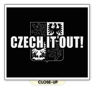 CZECH IT OUT funny crest country prague europe SHIRT