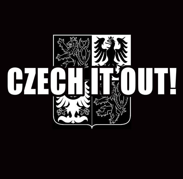 CZECH IT OUT funny crest country prague europe SHIRT