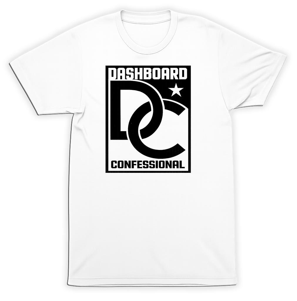 Dashboard Confessional DC Star Logo T-Shirt – Emo Acoustic Band Tee