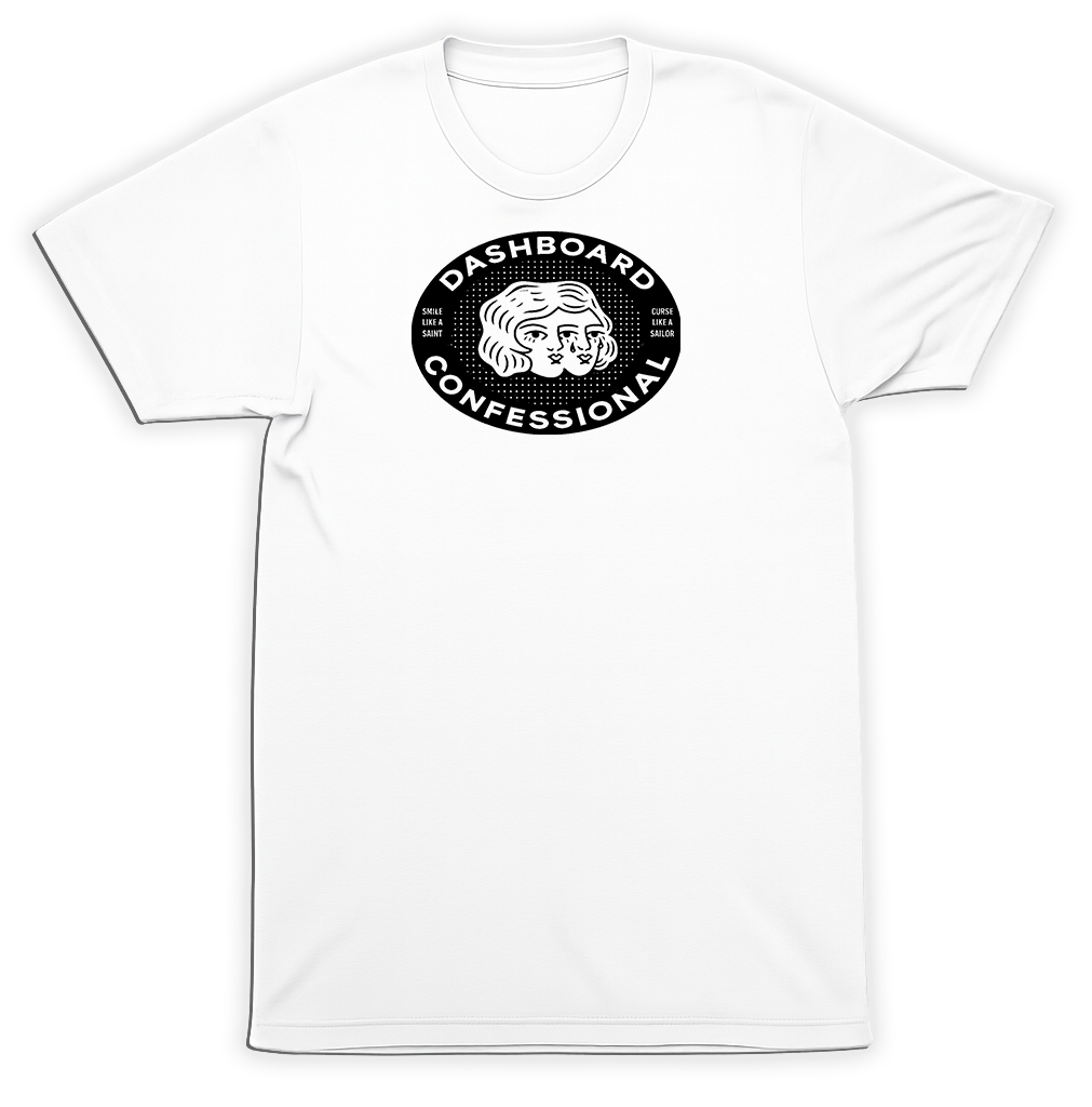 Dashboard Confessional Smile Like a Saint Curse Like a Sailor Emo DC Retro Shirt