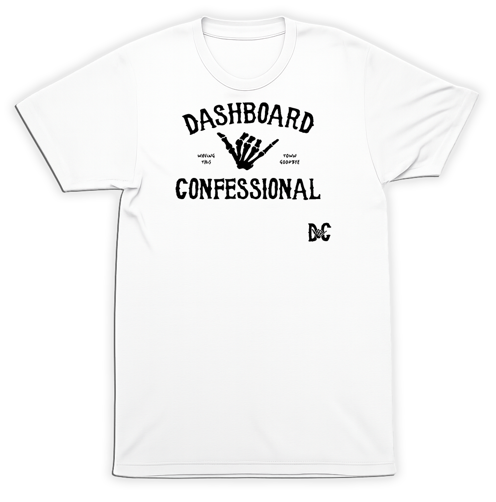 Dashboard Confessional Waving This Town Goodbye Emo Dash DC Retro Shirt
