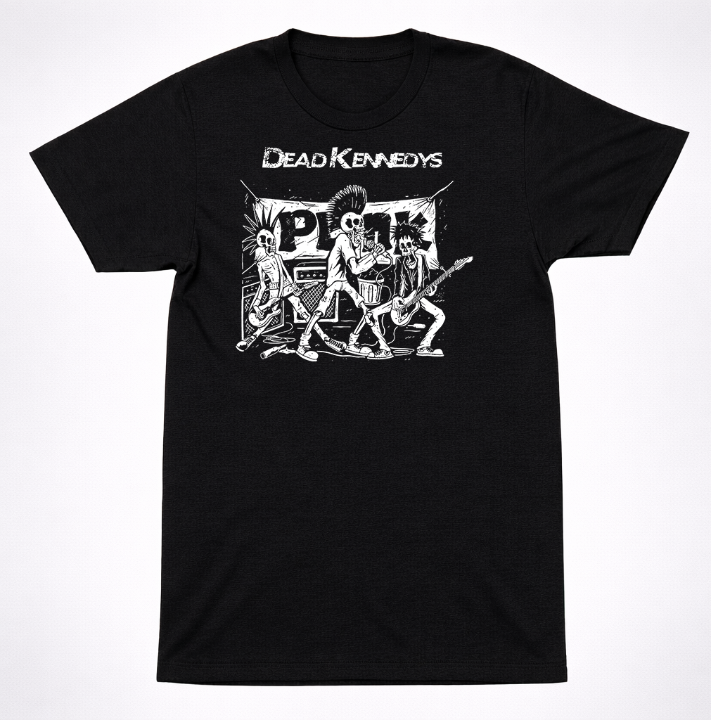 Dead Kennedys Punk Rock Band Graphic T-Shirt Classic Hardcore Protest Tee