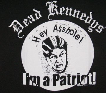 DEAD KENNEDYS I'M A PATRIOT band punk vintage BW SHIRT