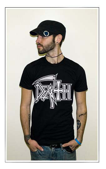 DEATH LOGO band nuclear blast scream bloody gore SHIRT