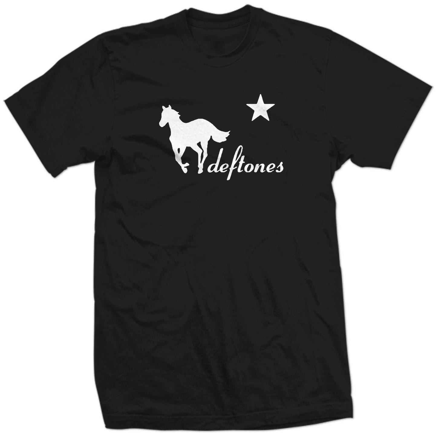 Deftones White Pony Logo T-Shirt – Diamond Eyes Chino Moreno Alt Metal Band Tee