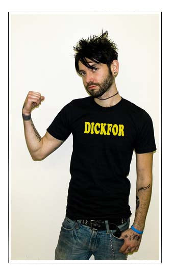 DICKFOR WHAT'S a dick for funny retro humor emo BY SHIRT