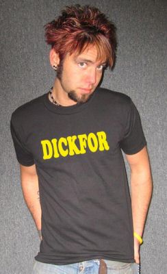 DICKFOR WHAT'S a dick for funny retro humor emo BY SHIRT