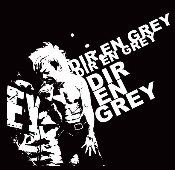 DIR EN GREY LEAD SINGER j-rock band visual kei BW SHIRT