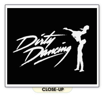 DIRTY DANCING dance retro film classic movie BW SHIRT