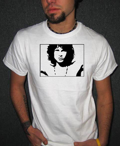 JIM MORRISON the doors psychedelic rock retro WB SHIRT