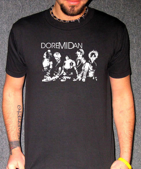 DOREMIDAN band visual kei japan mayabeya rock BW SHIRT