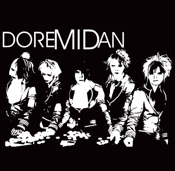 DOREMIDAN band visual kei japan mayabeya rock BW SHIRT