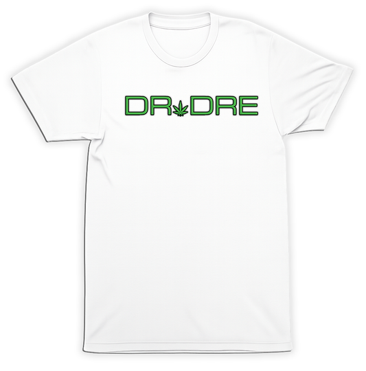 Dr. Dre Cannabis Leaf Logo Shirt Classic West Coast Hip Hop Graphic Shirt