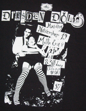 DRESDEN DOLLS gothic punk show cabaret band rock SHIRT