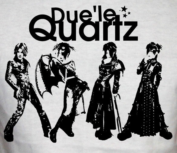 DUE LE QUARTZ MEMBERS j-rock visual kei japan WB SHIRT