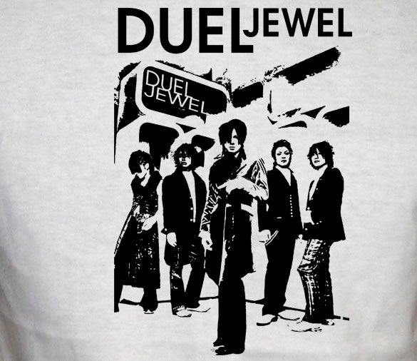 DUEL JEWEL BAND japanese visual kei tokyo rock WB SHIRT