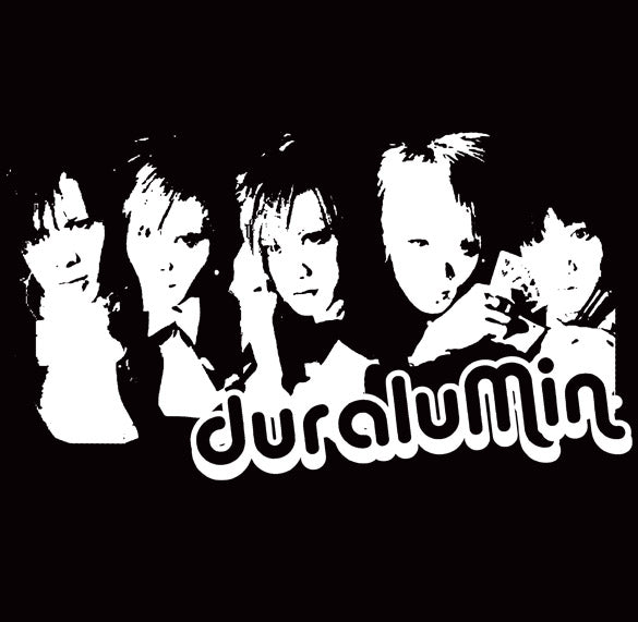 DURALUMIN band j-rock japan tour concert rock BW SHIRT