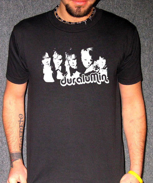 DURALUMIN band j-rock japan tour concert rock BW SHIRT