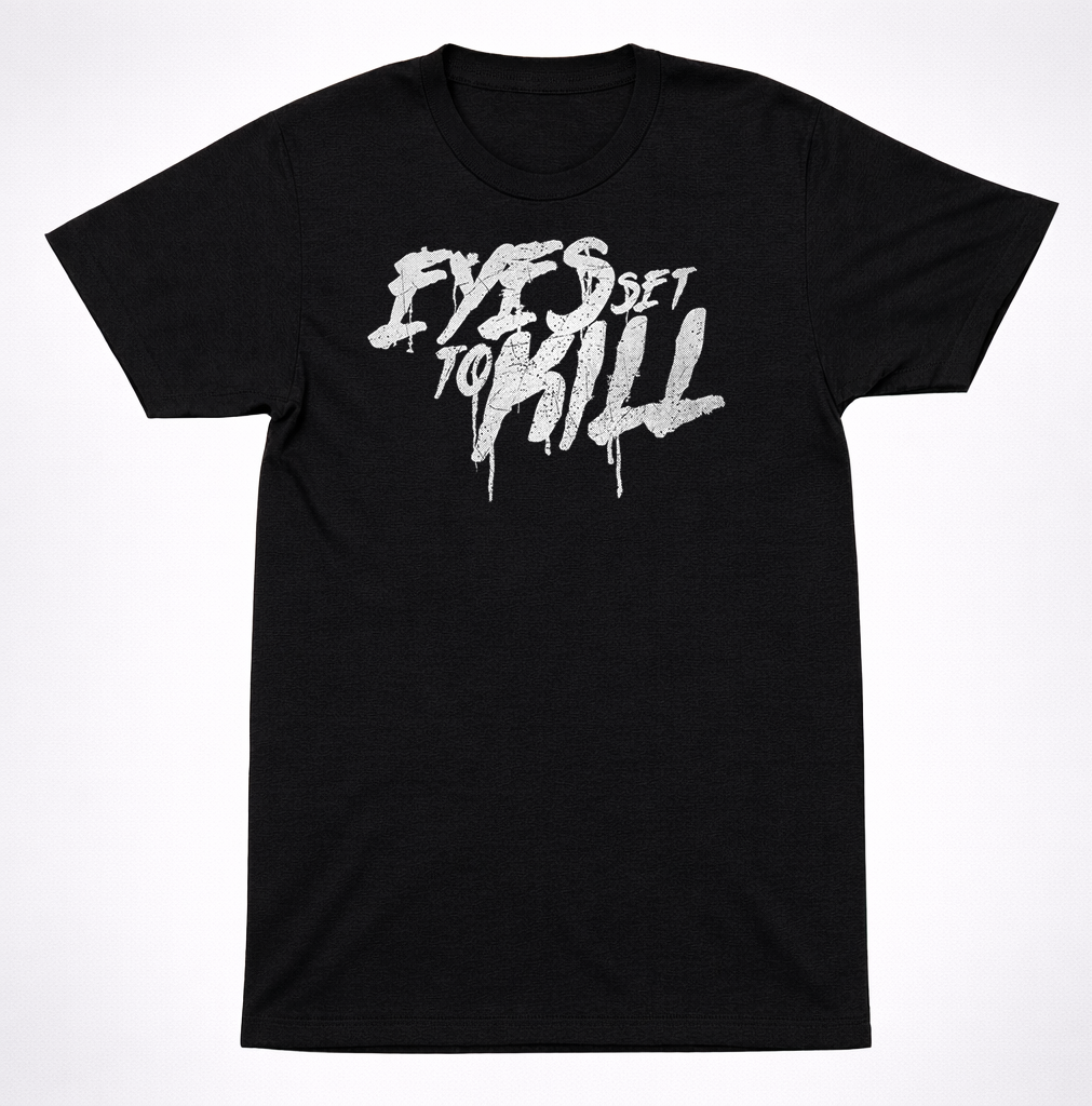 Eyes Set To Kill Drip Logo T-Shirt Metalcore Emo Post-Hardcore Band Tee