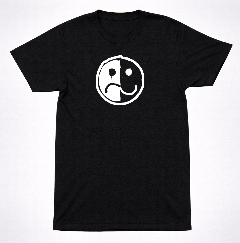 Fall Out Boy Yin Yang Face Graphic T-Shirt – Pop Punk Rock Band Merch