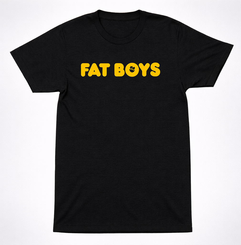 Fat Boys Classic Logo Shirt Old School Hip Hop Rap Group Graphic Shirt