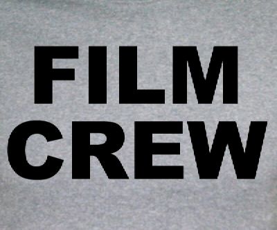 FILM CREW movie set director producer emo indie SHIRT