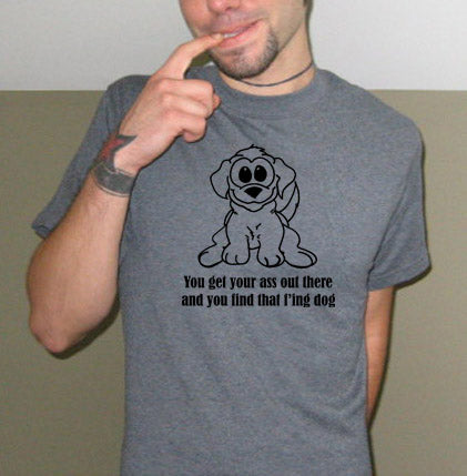 BILLY MADISON FIND THAT DOG funny adam sandler GB SHIRT