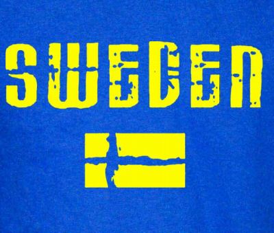 SWEDEN FLAG travel country europe swedish new RBY SHIRT