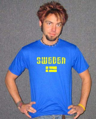 SWEDEN FLAG travel country europe swedish new RBY SHIRT