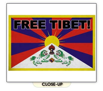 SAVE TIBET freedom culture help protest free WT SHIRT