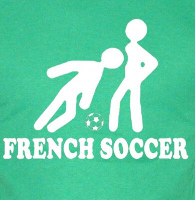 FRENCH SOCCER world cup futbol funny sport fan GW SHIRT