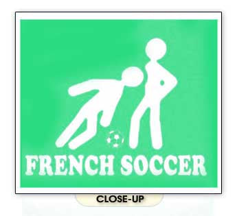 FRENCH SOCCER world cup futbol funny sport fan GW SHIRT